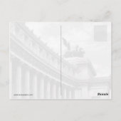 Vittorio Emanuele monument in Rome, Italië Briefkaart (Achterkant)