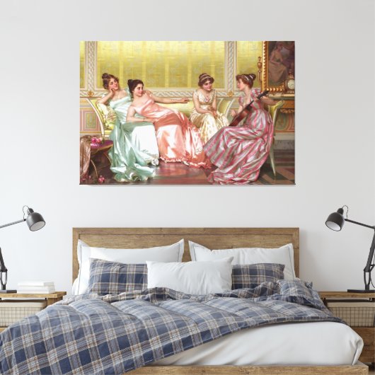 Vittorio Reggianini Canvas Afdruk (Insitu (Slaapkamer))
