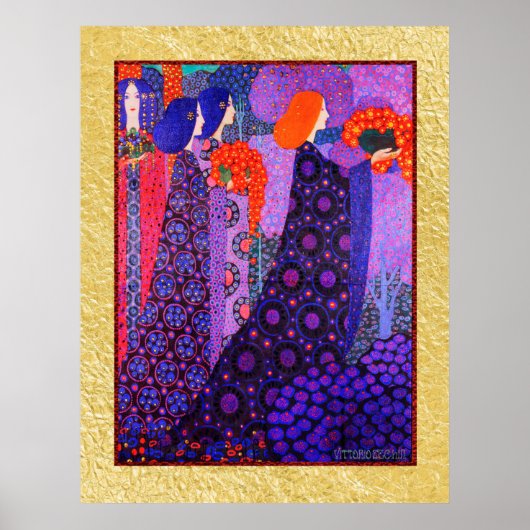 Vittorio Zechin - Het huwelijk Poster (Voorkant)