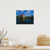 Vittskovle Castle, Skane, Zweden Poster (Keuken)