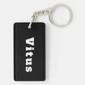 Vitus Sleutelhanger (achterkant)