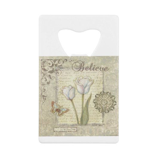 VIV22 Word 3 Believe.tif Creditkaart Flessenopener (Voorkant)