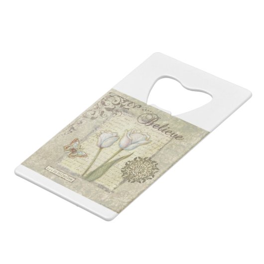 VIV22 Word 3 Believe.tif Creditkaart Flessenopener (Voorkant Gekanteld)