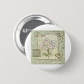 VIV23 Word 4 Live.tif Ronde Button 5,7 Cm (Voorkant /achterkant)