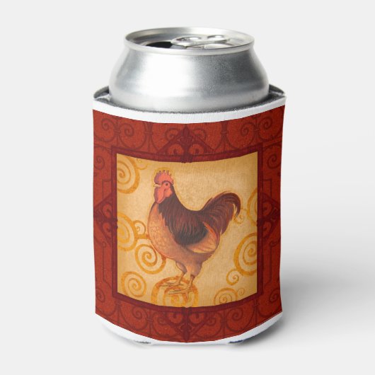 VIV55 Rooster 3.tif Blikjeskoeler (Blikje Voorkant)