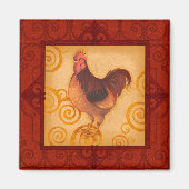 VIV55 Rooster 3.tif Magneet (Voorkant)