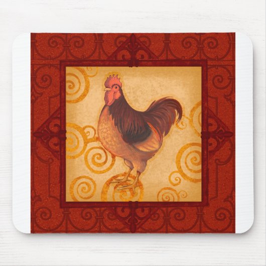 VIV55 Rooster 3.tif Muismat (Voorkant)