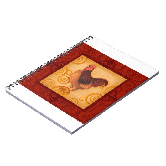 VIV55 Rooster 3.tif Notitieboek (Linkerzijde)