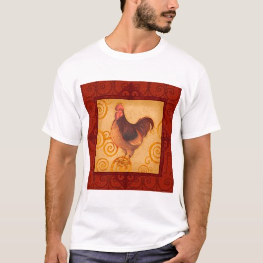 VIV55 Rooster 3.tif T-shirt (Voorkant)