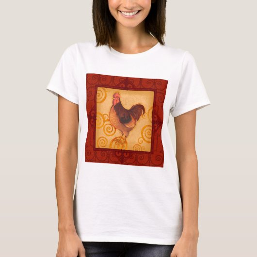 VIV55 Rooster 3.tif T-shirt (Voorkant)