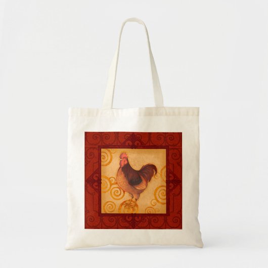 VIV55 Rooster 3.tif Tote Bag (Voorkant)