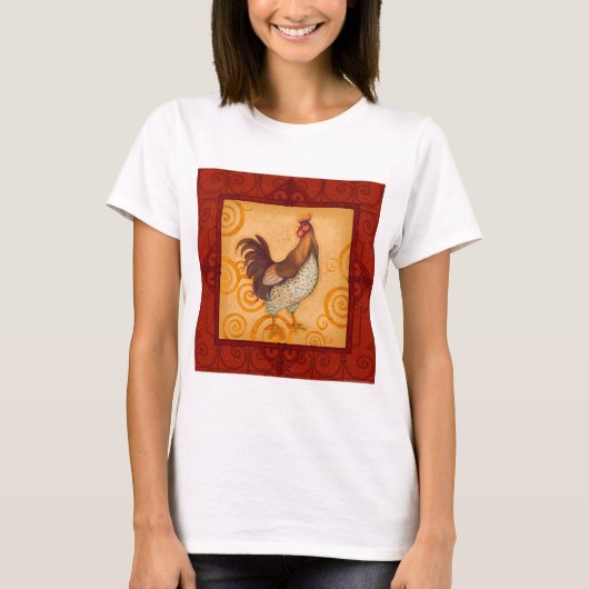 VIV56 Rooster 4.tif T-shirt (Voorkant)