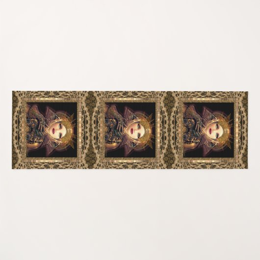 Viv Cool Cyborg Babe Modern Yogamat (Voorkant (horizontaal))