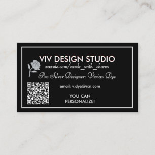Viv Design Studio visitekaartjes december 2025