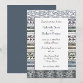 Viva Africa Wedding Kaart (Voorkant / Achterkant)