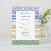 Viva Africa Wedding Kaart (Staand voorkant)