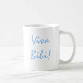 Viva Bibi. Pro Israel Coffee Mok