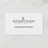 Viva Black Visitekaartje - Donker (Achterkant)