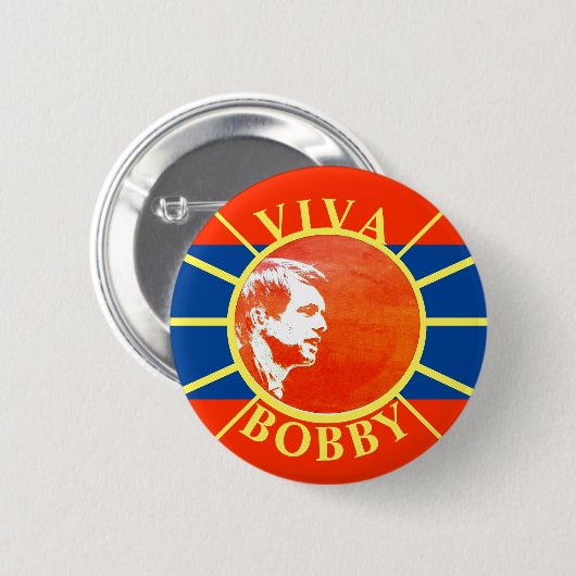 Viva Bobby Ronde Button 5,7 Cm (Voorkant /achterkant)