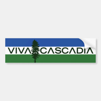 "Viva Cascadia" bumpersticker