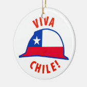 Viva Chili! Keramisch Ornament (Links)