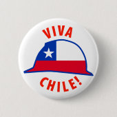 Viva Chili! Ronde Button 5,7 Cm (Voorkant)
