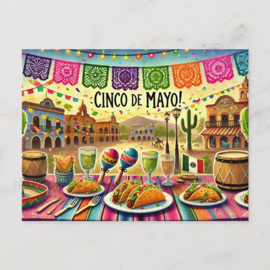 Viva Cinco de Mayo! Briefkaart (Voorkant)