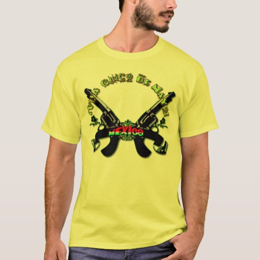 Viva Cinco De Mayo T-shirt (Voorkant)