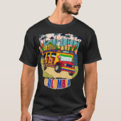 viva colombia chiva paisa parce t-shirt (Voorkant)