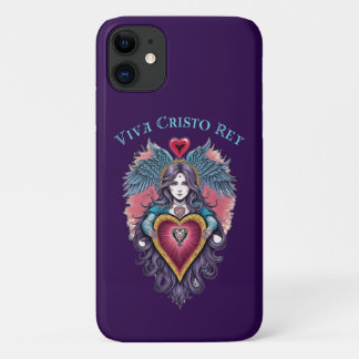 Viva Cristo Rey Angel  rooms-katholiek Case-Mate iPhone Case