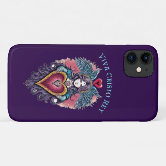 Viva Cristo Rey Angel  rooms-katholiek Case-Mate iPhone Case (Achterkant (horizontaal))