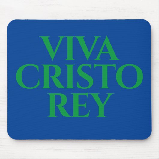 Viva Cristo Rey Graphic Muismat (Voorkant)