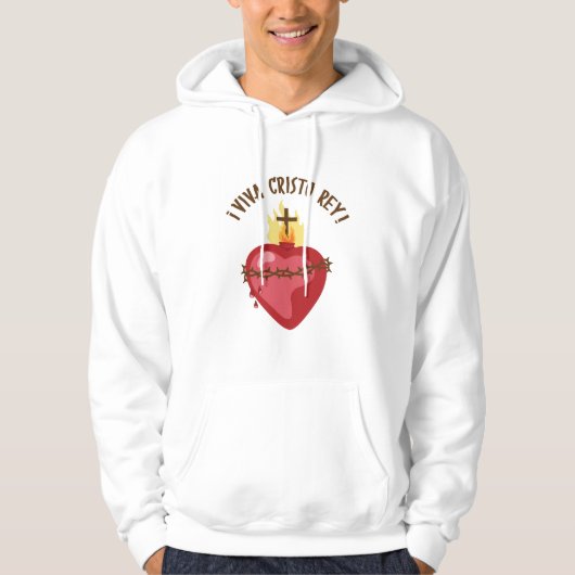 Viva Cristo Rey Hoodie (Voorkant)
