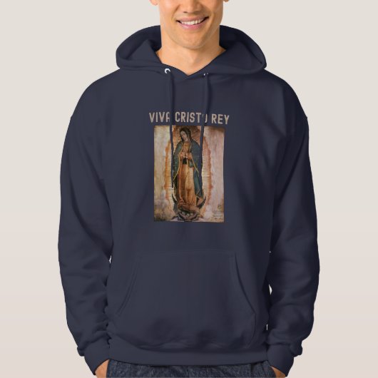 Viva Cristo Rey katholieke critici Hoodie (Voorkant)