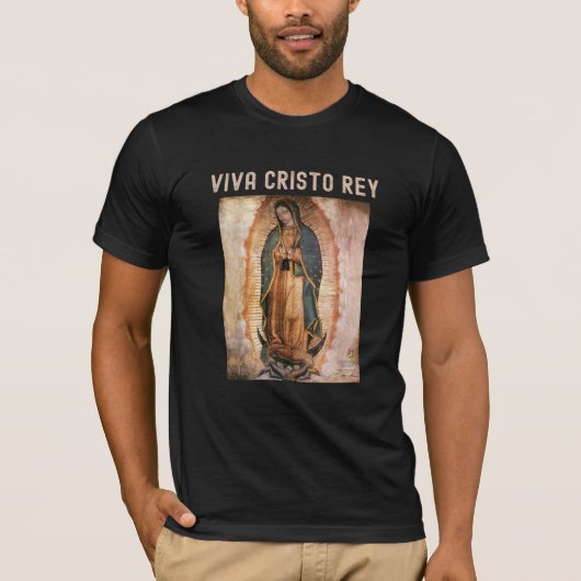 Viva Cristo Rey katholieke critici T-shirt (Voorkant)