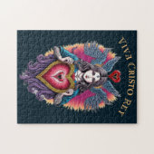 Viva Cristo Rey Sacred Heart rooms-katholiek Legpuzzel (Horizontaal)