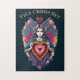Viva Cristo Rey Sacred Heart rooms-katholiek Legpuzzel