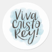 Viva Cristo Rey. Sticker (Voorkant)