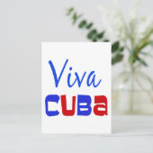 Viva Cuba Briefkaart (Staand voorkant)