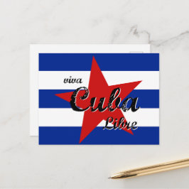 Viva Cuba Libre, Havana, Fidel Castro, Che Guevara Briefkaart