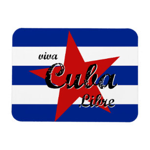 Viva Cuba Libre, Havana, Fidel Castro, Che Guevara Magneet