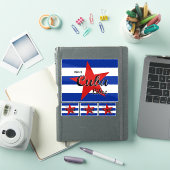 Viva Cuba Libre, Havana, Fidel Castro, Che Guevara Sticker (iPad Cover)