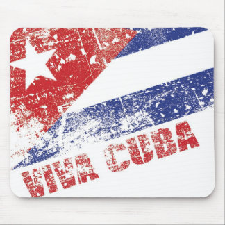 Viva Cuba Vlag Onderdruk Muismat