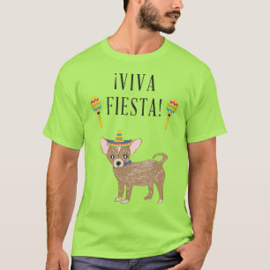 Viva Fiesta Chihuahua T-shirt