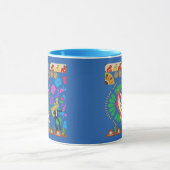 Viva Fiesta Dromen blauw Mok (Midden)