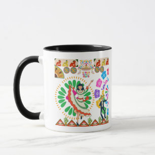 Viva Fiesta Dromen zwart & wit Mok