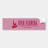 Viva Florida Bumpersticker (Voorkant)