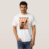 Viva Hugo Chavez. T-shirt (Voorkant volledig)
