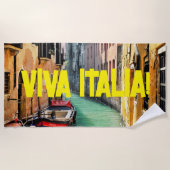 VIVA ITALIA Beach Towel Strandlaken (Voorkant)