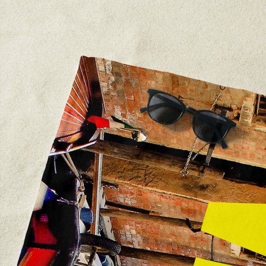 VIVA ITALIA Beach Towel Strandlaken (In situ)